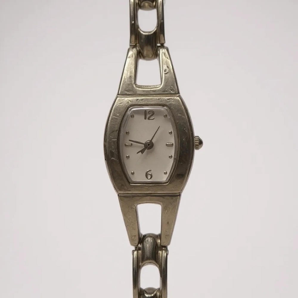 Silver Tone Womens Watch FY1243 Japan Movt Stainless Steel‎ Back Jewelry